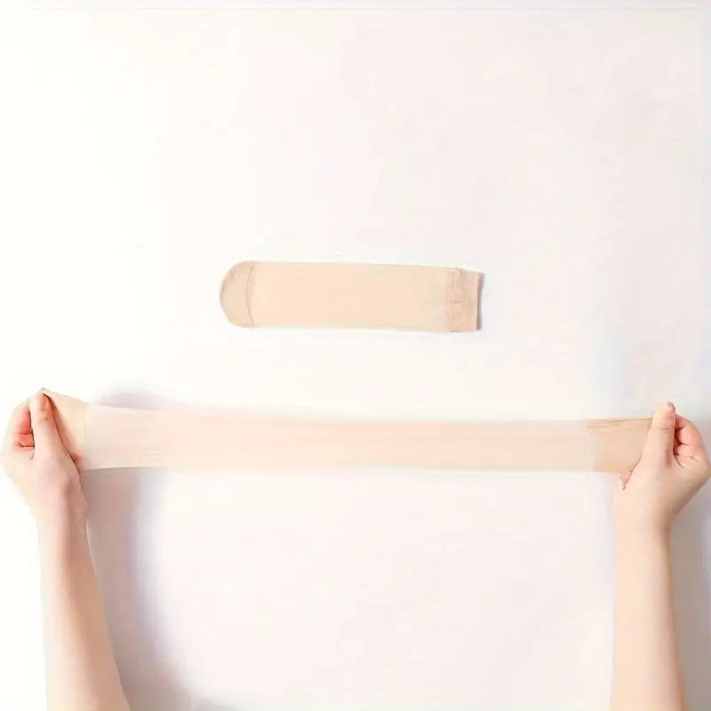 10 Pairs Women's Sheer Mid-Calf Socks - Breathable Stretch Comfort