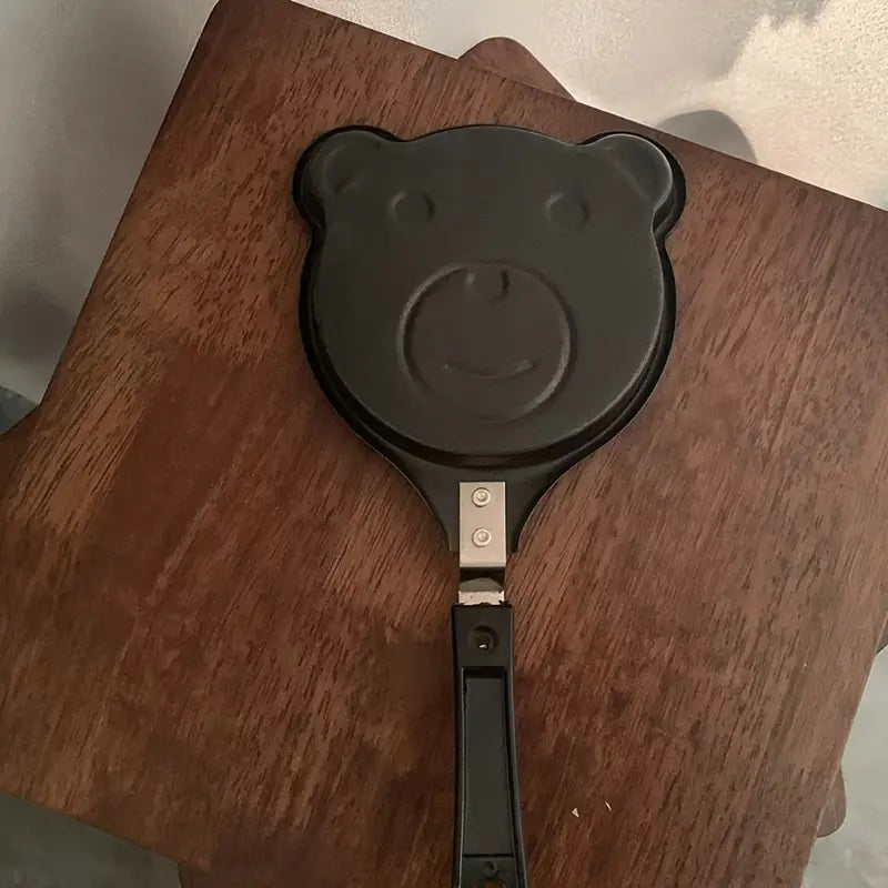 Cast Iron Mini Bear-Shaped Frying Pan