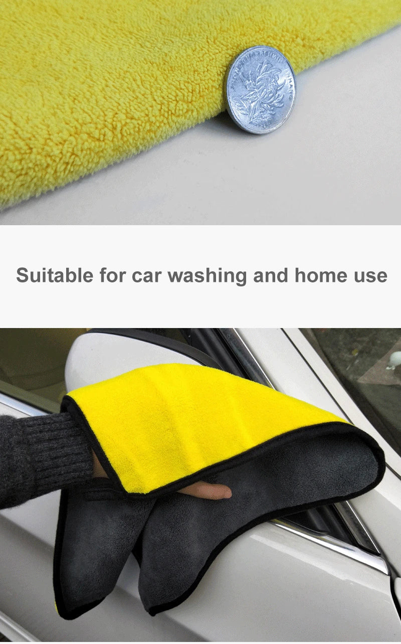 5Pcs Ultra-Fine Microfiber Cleaning Cloth