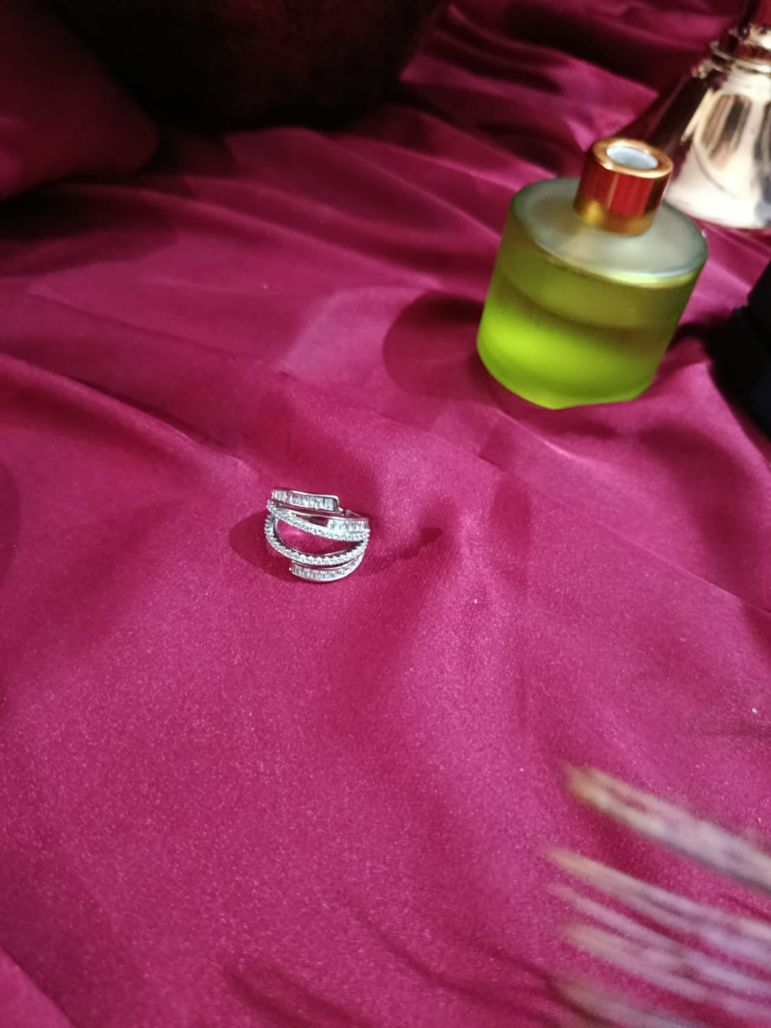 Elegant Luxury Multi-Layer Intertwined Adjustable Ring