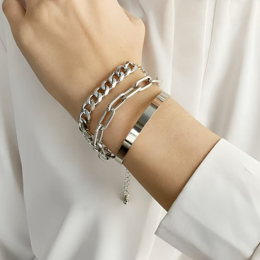 3pcs Stylish and Elegant Bracelet Set
