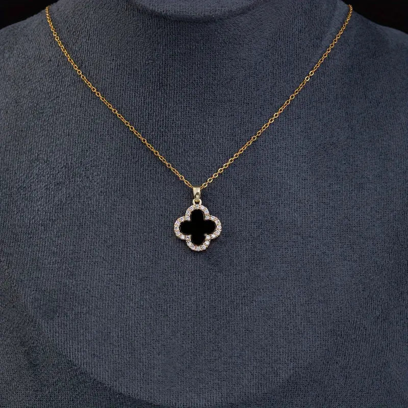 Four-Leaf Clover Pendant Necklace