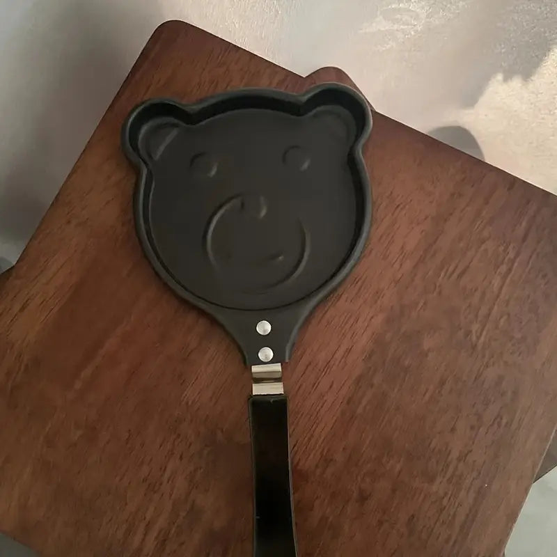 Cast Iron Mini Bear-Shaped Frying Pan
