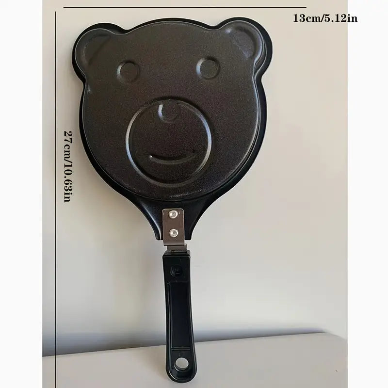 Cast Iron Mini Bear-Shaped Frying Pan