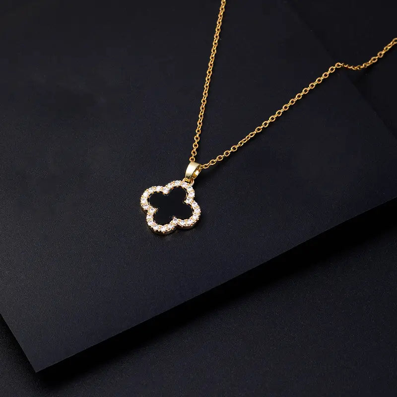 Four-Leaf Clover Pendant Necklace