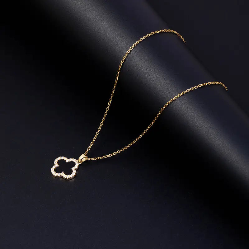 Four-Leaf Clover Pendant Necklace
